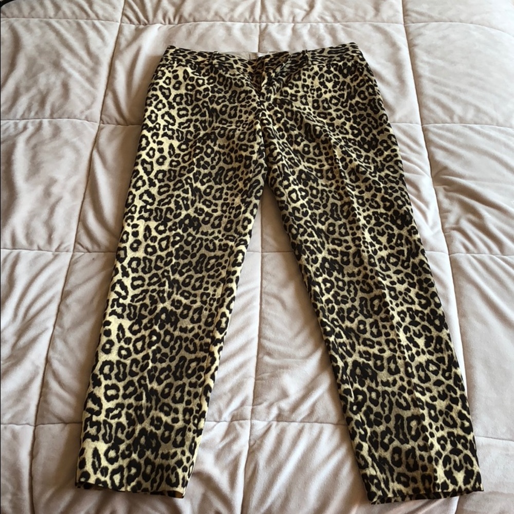 Banana Republic Leopard Pants